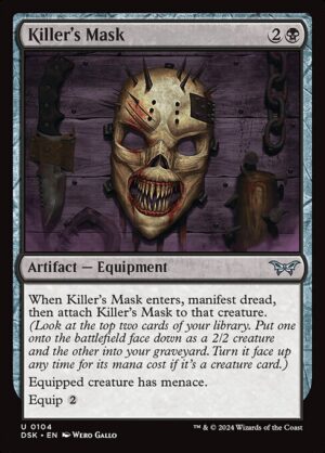 Killer's Mask<br /><span class="collector-number">Collector No. 104</span>