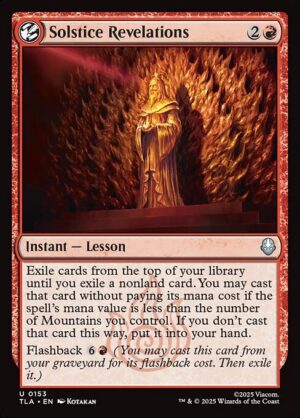 Solstice Revelations<br /><span class="collector-number">Collector No. 153</span>