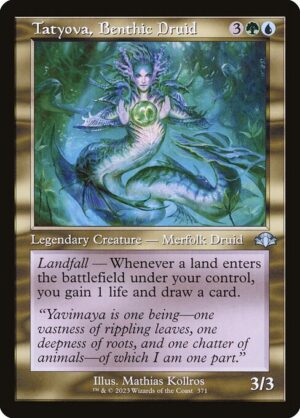 Tatyova, Benthic Druid<br /><span class="collector-number">Collector No. 371</span>