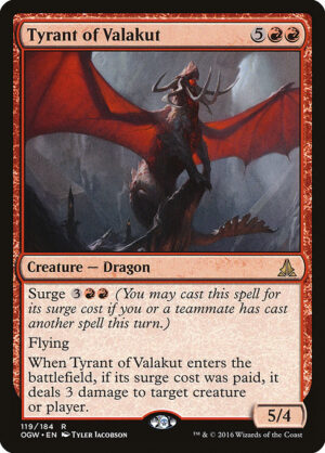 Tyrant of Valakut<br /><span class="collector-number">Collector No. 119</span>