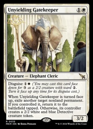 Unyielding Gatekeeper<br /><span class="collector-number">Collector No. 35</span>