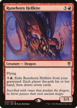 Runehorn Hellkite<br /><span class="collector-number">Collector No. 20</span>