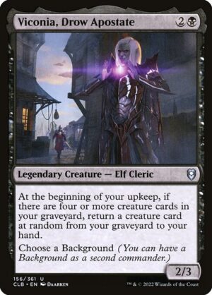 Viconia, Drow Apostate<br /><span class="collector-number">Collector No. 156</span>