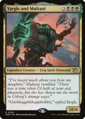 Yargle and Multani<br /><span class="collector-number">Collector No. 256p</span>