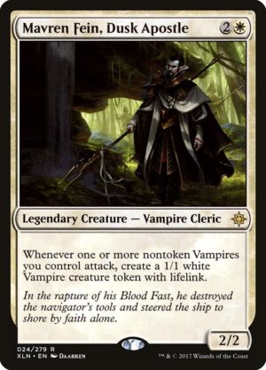 Mavren Fein, Dusk Apostle<br /><span class="collector-number">Collector No. 24</span>