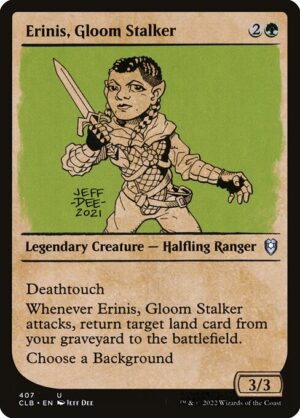 Erinis, Gloom Stalker<br /><span class="collector-number">Collector No. 407</span>