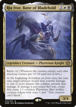 Ria Ivor, Bane of Bladehold - Foil<br /><span class="collector-number">Collector No. 214</span>