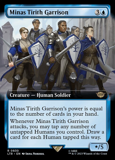Minas Tirith Garrison<br /><span class="collector-number">Collector No. 830</span>