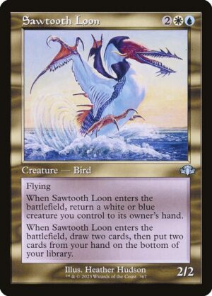 Sawtooth Loon - Foil<br /><span class="collector-number">Collector No. 367</span>