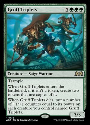 Gruff Triplets<br /><span class="collector-number">Collector No. 172</span>