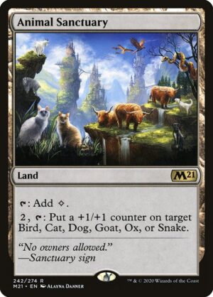 Animal Sanctuary<br /><span class="collector-number">Collector No. 242</span>