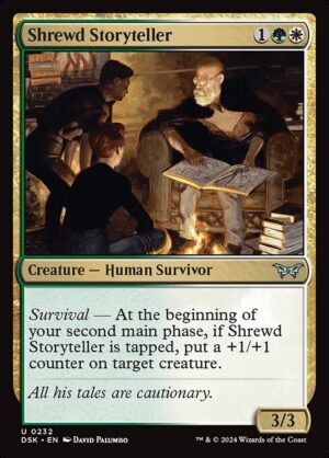 Shrewd Storyteller<br /><span class="collector-number">Collector No. 232</span>