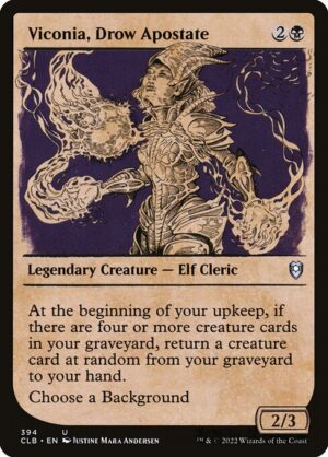 Viconia, Drow Apostate<br /><span class="collector-number">Collector No. 394</span>