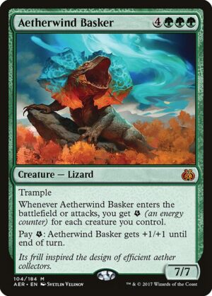 Aetherwind Basker<br /><span class="collector-number">Collector No. 104</span>