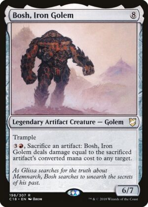 Bosh, Iron Golem<br /><span class="collector-number">Collector No. 198</span>