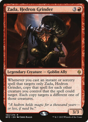 Zada, Hedron Grinder<br /><span class="collector-number">Collector No. 162</span>