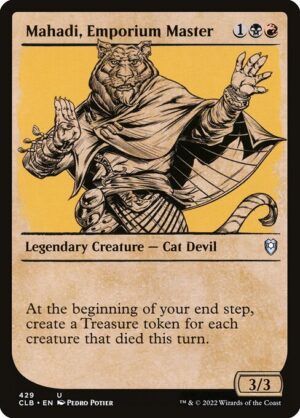 Mahadi, Emporium Master<br /><span class="collector-number">Collector No. 429</span>
