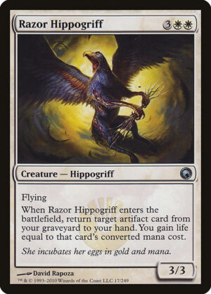 Razor Hippogriff<br /><span class="collector-number">Collector No. 17</span>