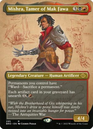 Mishra, Tamer of Mak Fawa<br /><span class="collector-number">Collector No. 295</span>