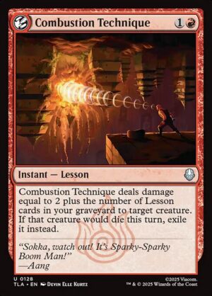 Combustion Technique<br /><span class="collector-number">Collector No. 128</span>