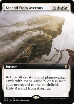 Ascend from Avernus<br /><span class="collector-number">Collector No. 554</span>