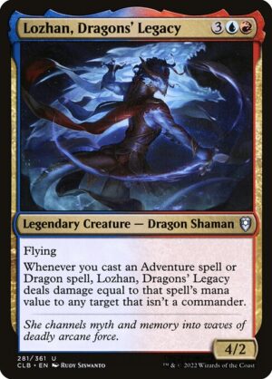 Lozhan, Dragons' Legacy<br /><span class="collector-number">Collector No. 281</span>