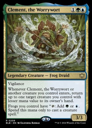 Clement, the Worrywort<br /><span class="collector-number">Collector No. 209p</span>