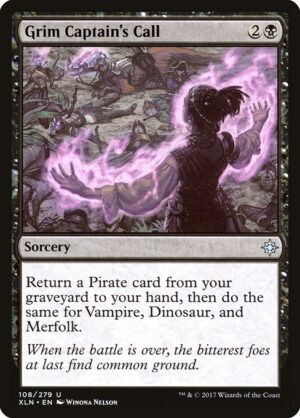 Grim Captain's Call<br /><span class="collector-number">Collector No. 108</span>