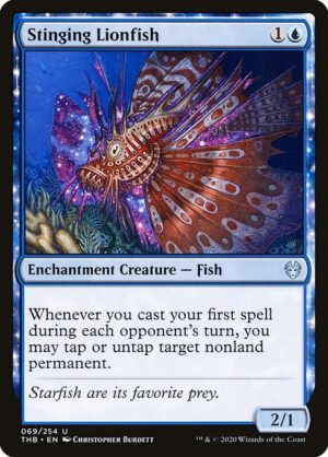 Stinging Lionfish<br /><span class="collector-number">Collector No. 69</span>