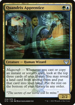 Quandrix Apprentice<br /><span class="collector-number">Collector No. 216</span>