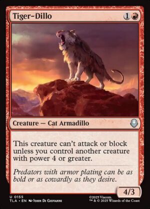 Tiger-Dillo - Foil<br /><span class="collector-number">Collector No. 155</span>