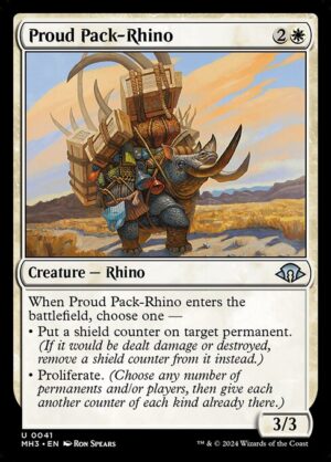 Proud Pack-Rhino<br /><span class="collector-number">Collector No. 41</span>