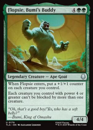 Flopsie, Bumi's Buddy - Foil<br /><span class="collector-number">Collector No. 179</span>
