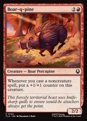 Boar-q-pine - Foil<br /><span class="collector-number">Collector No. 124</span>