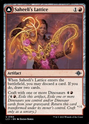 Saheeli's Lattice // Mastercraft Raptor<br /><span class="collector-number">Collector No. 164</span>