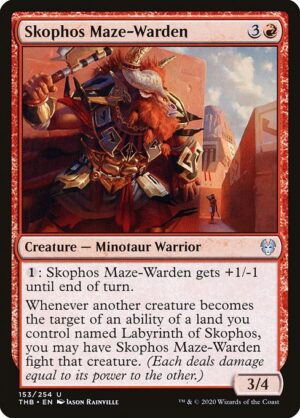Skophos Maze-Warden<br /><span class="collector-number">Collector No. 153</span>