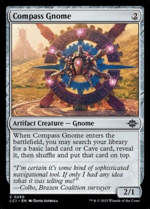 Compass Gnome<br /><span class="collector-number">Collector No. 250</span>