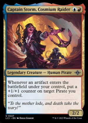 Captain Storm, Cosmium Raider<br /><span class="collector-number">Collector No. 227</span>