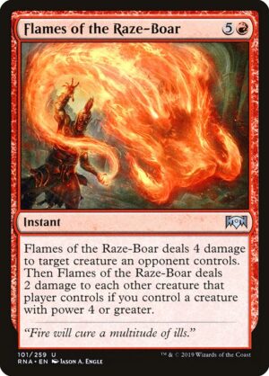 Flames of the Raze-Boar<br /><span class="collector-number">Collector No. 101</span>