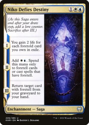 Niko Defies Destiny<br /><span class="collector-number">Collector No. 226</span>