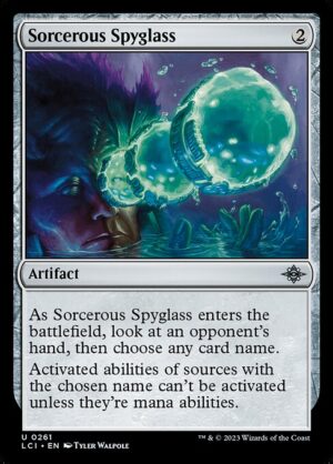 Sorcerous Spyglass - Foil<br /><span class="collector-number">Collector No. 261</span>