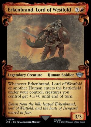 Erkenbrand, Lord of Westfold - Foil<br /><span class="collector-number">Collector No. 574</span>