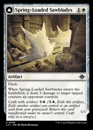 Spring-Loaded Sawblades // Bladewheel Chariot<br /><span class="collector-number">Collector No. 36</span>