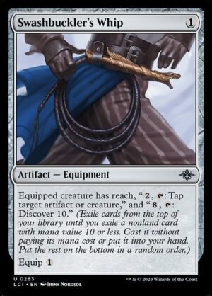 Swashbuckler's Whip - Foil<br /><span class="collector-number">Collector No. 263</span>