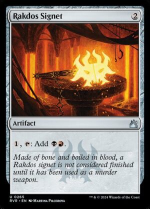 Rakdos Signet<br /><span class="collector-number">Collector No. 265</span>