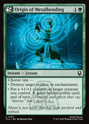 Origin of Metalbending - Foil<br /><span class="collector-number">Collector No. 187</span>