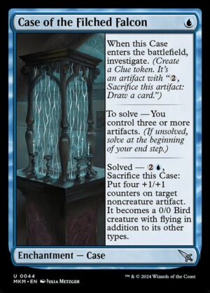 Case of the Filched Falcon - Foil<br /><span class="collector-number">Collector No. 44</span>