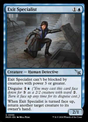 Exit Specialist<br /><span class="collector-number">Collector No. 55</span>