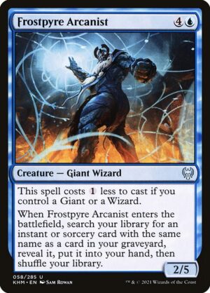 Frostpyre Arcanist<br /><span class="collector-number">Collector No. 58</span>