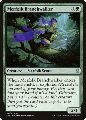Merfolk Branchwalker<br /><span class="collector-number">Collector No. 197</span>